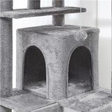Yaheetech 80" Tall Cat Tree — Extra Large Multi-Level Cat Tower with Big Condo, Ladder & Scratching Posts