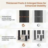 63″ Multilevel Heavy-Duty Cat Tree with Thick Scratching Posts