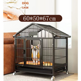 60cm Medium Dog Crate Dog Kennel Dog Kennel Heavy Duty Metal Tube