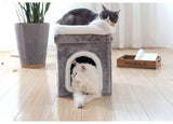 Collapsible Cat House with Bed H 42cm