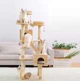 173CM High - Cat Tree House Scratching Post Condo