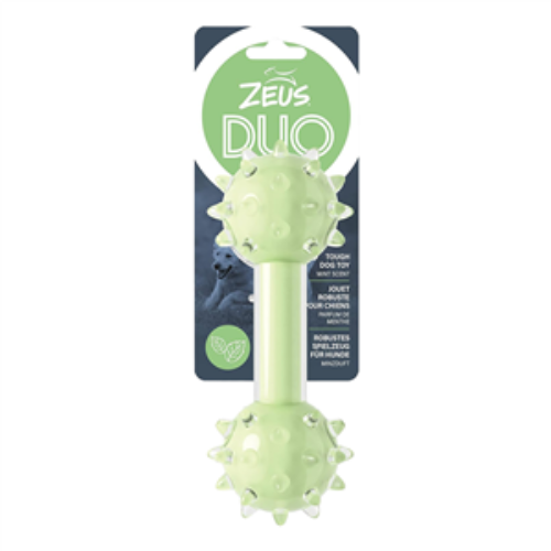 Zeus Duo Spike Dumbelll Mint Scent Green 18cm