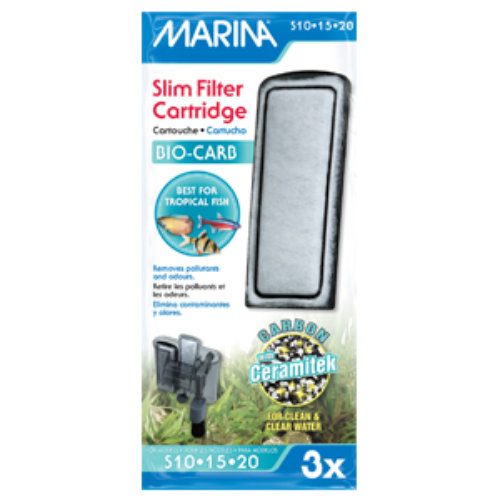 Marina Slim Filter Carbon 3 Pk