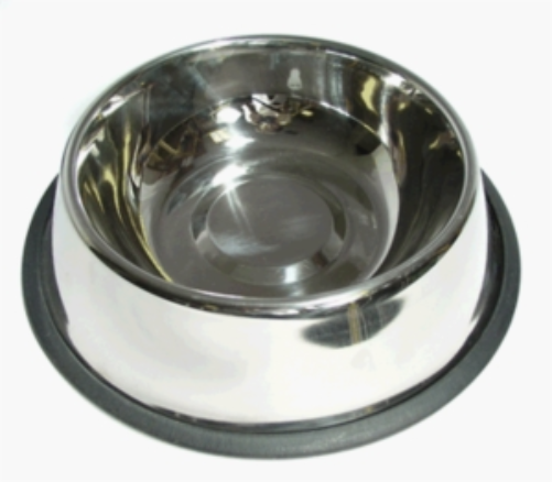 IN STORE ONLY - Stainless 2.55ltr Bowl Non Tip Anti Skid