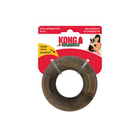 BAMBOO ROCKERZ RING

KONG Rockerz satisfies dogs’ natural instincts with durable, bamboo-infused material in unique ergonomic shapes that tilt for supremely rewarding chewing. The irresistible natural flavored aroma entices play while the textured surface is fun to chew and helps clean teeth and gums.

Durable, bamboo-infused material satisfies chewing instincts
Natural aroma entices engagement
Chewing helps clean teeth and gums
Textured surface rewards appropriate chewing
Tilting shapes makes chewing easy 