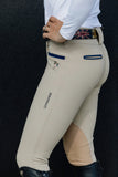 DW Endura Basic-B SUEDE Knee Grip Breech