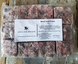 Dave's Raw Dog Food  Beef and Tripe - 1kg frozen