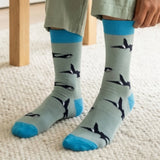 Save the Blue Orca Bamboo Socks