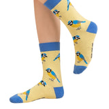 Save the Blue Tit Bamboo Socks