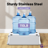 CatZest Stainless Steel Extra Large Cat Litter Box with High Sides – Leakproof, Easy Clean, Includes Scoop Footboard & Detachable Base