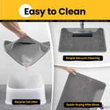 Cat Litter Mat Double Layer Waterproof Urine Proof Trapping Mat