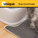 Cat Litter Mat Double Layer Waterproof Urine Proof Trapping Mat