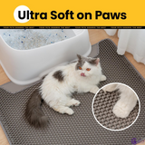 Cat Litter Mat Double Layer Waterproof Urine Proof Trapping Mat