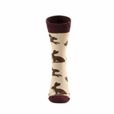 Save the Hare Cream Bamboo Socks