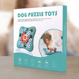 Dog Puzzle Toys, Squeaky Treat Dispensing Dog Enrichment Toys for IQ
