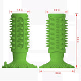 Dog Teeth Cleaning Squeaking Molar Rod Play Bite Toothbrush Toy