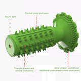 Dog Teeth Cleaning Squeaking Molar Rod Play Bite Toothbrush Toy