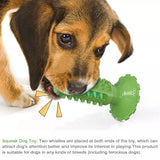 Dog Teeth Cleaning Squeaking Molar Rod Play Bite Toothbrush Toy