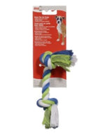 Dogit Rope Toy Multi 18cm XSml  These durable Dogit Knotted Rope toys help contribute to your dogs dental hygiene. As your dog chews the cotton fibers gently clean teeth and gums, help to reduce plaque and gum disease. Made from natural biodegradable materials, machine washable.