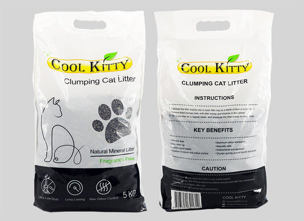 Dust-Free Mineral Clumping Cat Litter