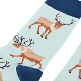Save the Reindeer Bamboo Socks