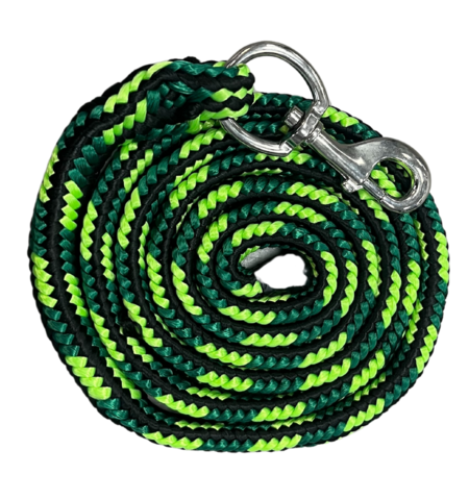 Eventor Poly Lead Rope - Green / Dark green / Black - 2M