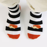 Save the Striped Hedgehog Bamboo Socks