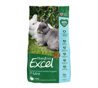 Burgess Excel Junior & Dwarf Rabbit Nuggets with Mint