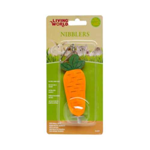 Lw nibblers wood chew on stick carrot