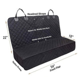 Waterproof Pet Seat Cover Scratch Proof Heavy Duty and Nonslip Pet Bench Cover