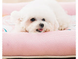 M Soft Breathable Pet Lay Cooling Mat Pad Bed For Summer Dog Cat Pup