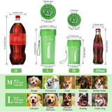 PAWMOM Dog Paw Cleaner Upgraded 2 In 1 Portable Dog Paw Washer