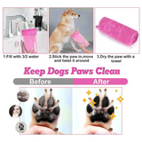 PAWMOM Dog Paw Cleaner Upgraded 2 In 1 Portable Dog Paw Washer