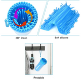 PAWMOM Dog Paw Cleaner Upgraded 2 In 1 Portable Dog Paw Washer