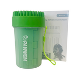 PAWMOM Dog Paw Cleaner Upgraded 2 In 1 Portable Dog Paw Washer