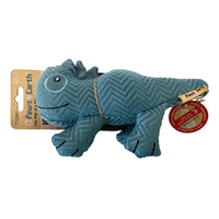 PAWS 4 EARTH Dog Toy Stuffed Gecko Small