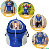 Pet Carrier Backpack Breathable Head-Out Safe Bag for Dogs Cats