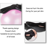 Pet Grooming Gentle Deshedding Brush Glove