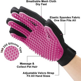 Pet Grooming Gentle Deshedding Brush Glove