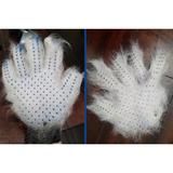 Pet Grooming Gentle Deshedding Brush Glove
