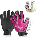 Pet Grooming Gentle Deshedding Brush Glove