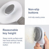 Grooming Shedding Brush, Self Cleaning Slicker Brush for Dog Cat Bunny