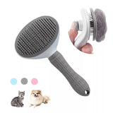 Grooming Shedding Brush, Self Cleaning Slicker Brush for Dog Cat Bunny