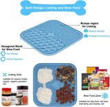 Pet Licking Mat - Food Slow Feeder Pad for Dog Anxiety Relief