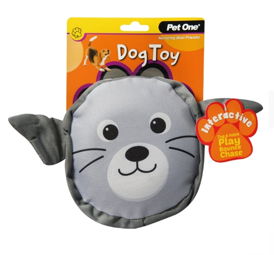 Pet One Dog Toy Seal With Big Squeaker 30.5x18cm
