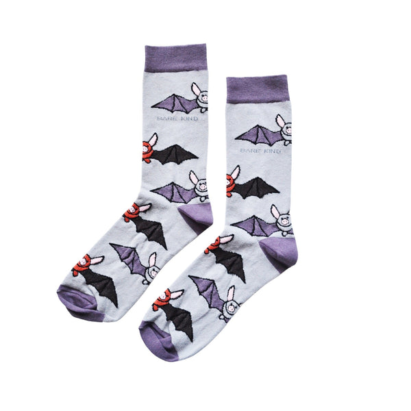 Save the Bats Bamboo Socks