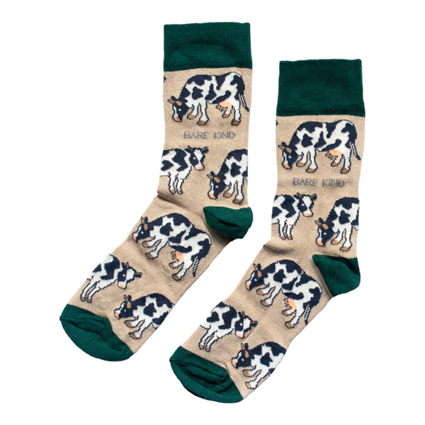 Save the Cows Bamboo Socks