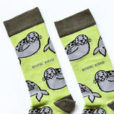 The Belly Sliding Bamboo Socks Duo