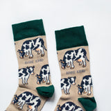 Save the Cows Bamboo Socks