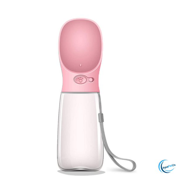 Portable Dog Water Bottle, Leak Proof with Drinking Feeder